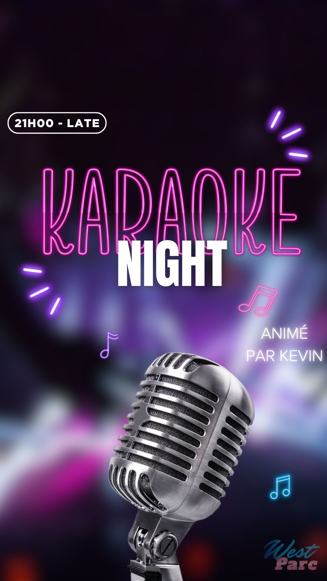 🎤 Soirée Karaoké: Chantez et Brillez! 🌟